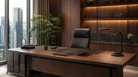 Jasa Meja Direksi Depok Nuansa CEO Modern Premium