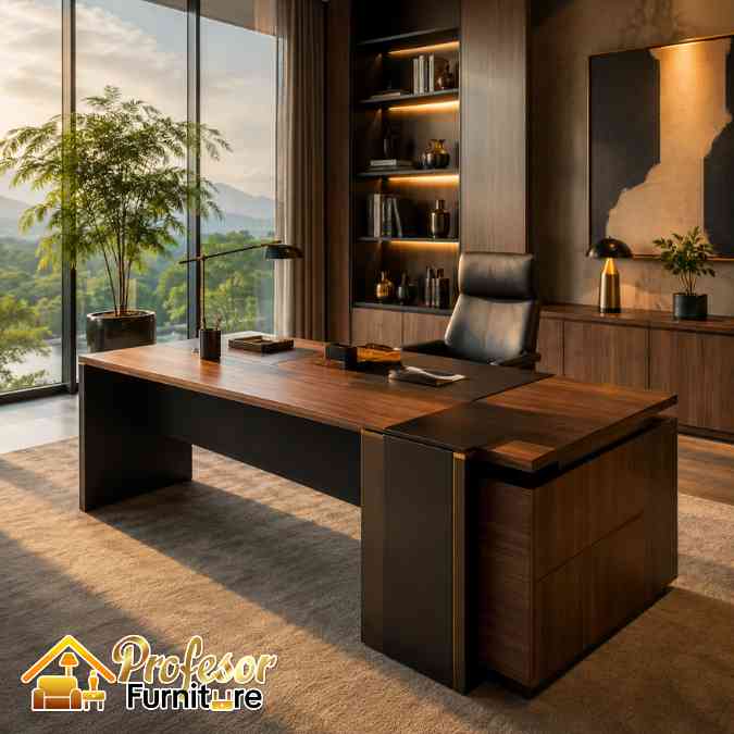 Jasa Meja Direksi Bogor Custom Premium Anti Pasaran
