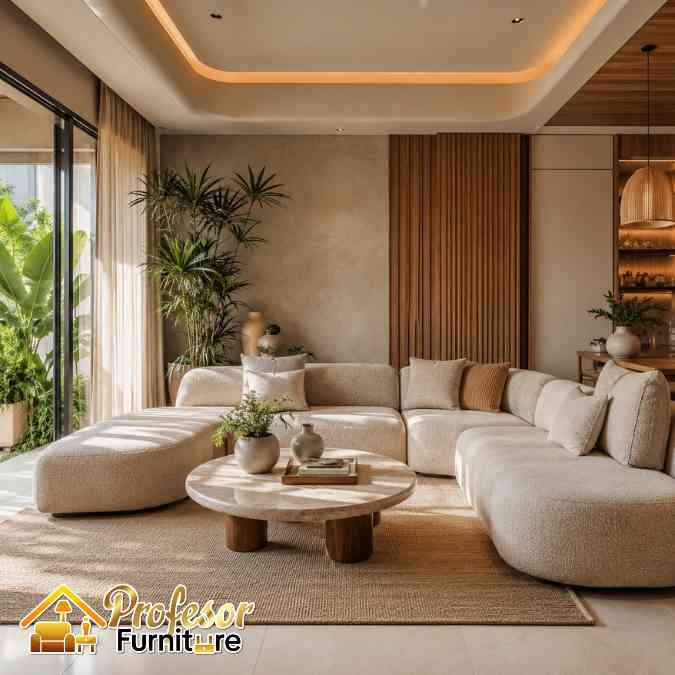 Gratis Survey! Jasa Sofa Modular Tangerang Estetik