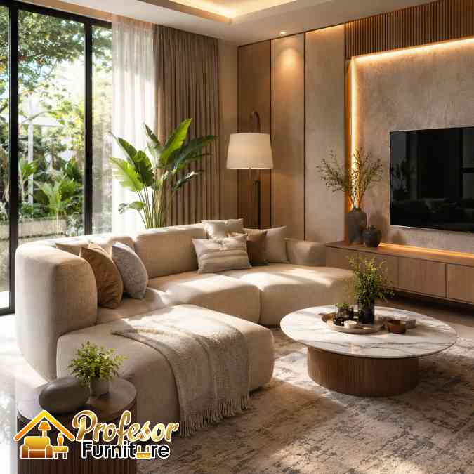 Jasa Sofa Modular Bogor Ruang Kecil, Mewah Tapi Murah!