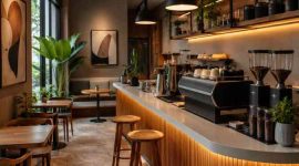 Jasa Meja Barista Cafe Bekasi Ruang Sempit Estetik