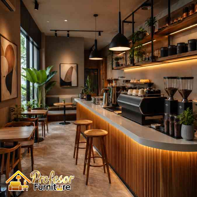 Jasa Meja Barista Cafe Bekasi Ruang Sempit Estetik